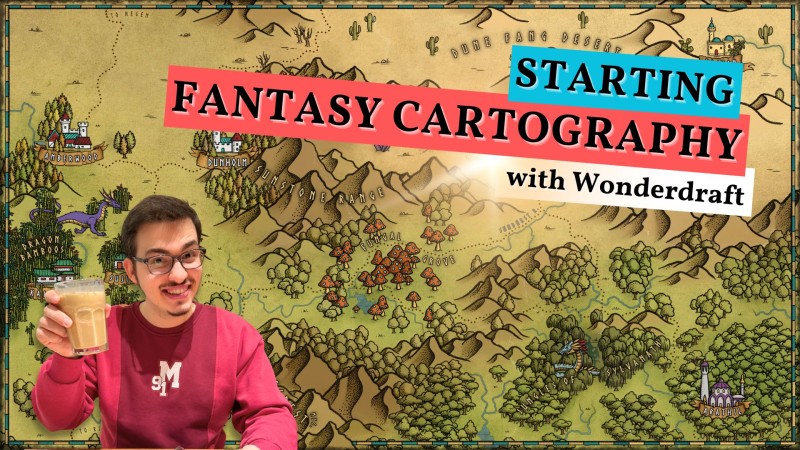 Starting Fantasy Cartography with Wonderdraft