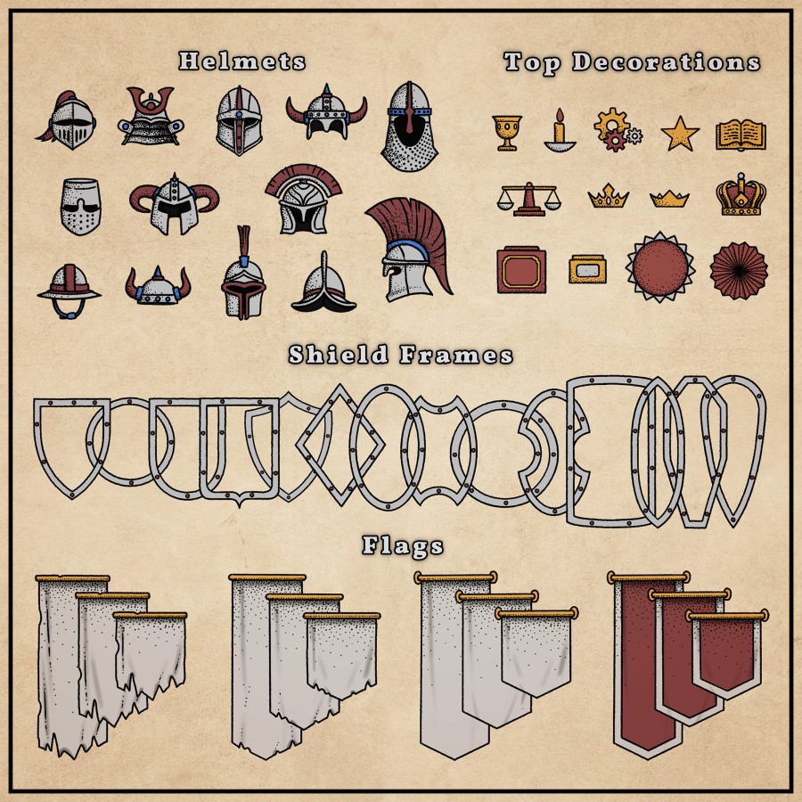 Heraldry Bundle (Dotty) Heraldry Bundle (Dotty)