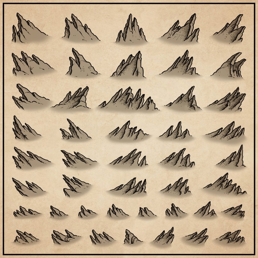 Demonic Mountains (Dotty) Demonic Mountains (Dotty)