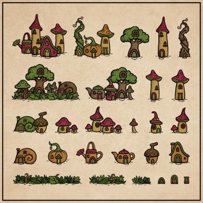 Fairy Settlements (Dotty)