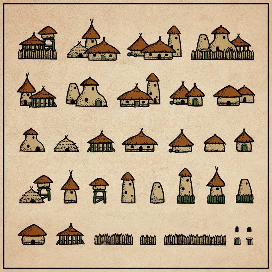 Tribal Settlements (Dotty)