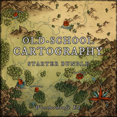 Old-school Cartography Starter Bundle