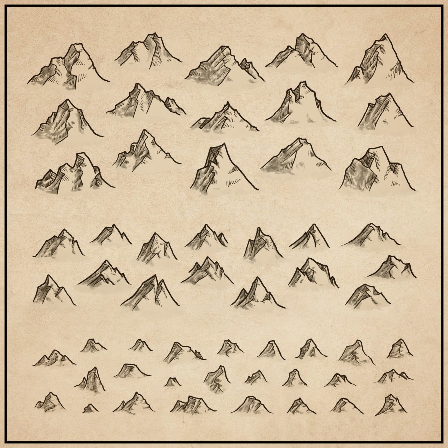 Extra Mountains (Old-school)