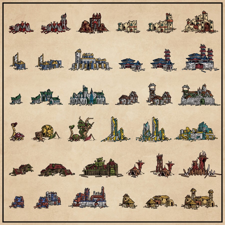 Ruins Pack I (Old-school)